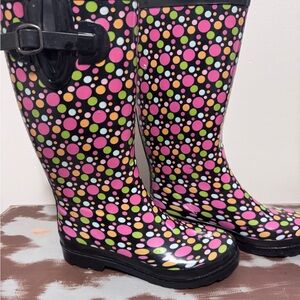 Northside Latitude Waterproof Rain Boots with Adjustable Strap
